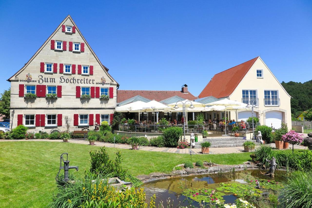 Cafe-Restaurant Zum Hochreiter Spalt Exterior foto